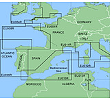 Image of Garmin On The Water GPS Cartography BlueChart: Atlantic Coast Europe Regular Map