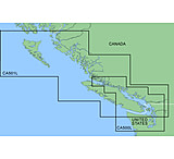 Image of Garmin On The Water GPS Cartography BlueChart: Canada West Large Map