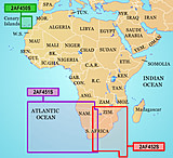Image of Garmin On The Water GPS Cartography BlueChart g2: Africa Small Map