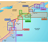 Image of Garmin On The Water GPS Cartography BlueChart g2: Northeast Coast Regular Map