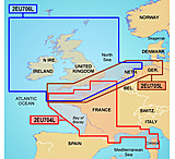 Image of Garmin On The Water GPS Cartography BlueChart g2: UK/Ireland/France Large Map