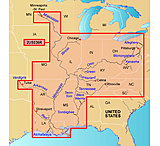 Image of Garmin On The Water GPS Cartography BlueChart g2: US Inland Rivers Map 010-C0663-00