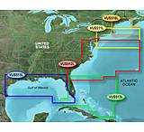 Image of Garmin On The Water GPS Cartography BlueChart g2 Vision: East Coast Large Map