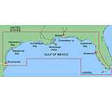 Image of Garmin On The Water GPS Cartography BlueChart: Gulf of Mexico Large Map
