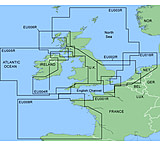 Image of Garmin On The Water GPS Cartography BlueChart: UK/Ireland/France Regular Map