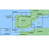 Image of Garmin On The Water GPS Cartography BlueChart: Western Mediterranean Small Map