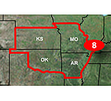 Image of Garmin Topo U.S. 24K Central Plains Map, microSD/SD card