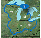 Image of Garmin Topo US 24K Great Lakes Detailed Topographic Map, microSD/SD card