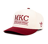 Image of Montana Knife Company MKC UNIVERSITY HAT - IVORY/MAROON D22CA7A3