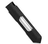 Image of Glow Rhino Knurled Nitride Blue Tritium Glow Fob 1.5 Black 8CAF0855