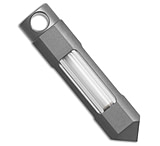 Image of Glow Rhino Titanium Nitride Purple Tritium Glow Fob 1.5 Silver 349B2630