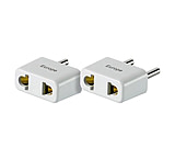 Image of Go Travel Europe Twin Non-Grounded Adapter