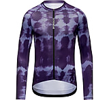 Image of GOREWEAR SPINSHIFT Long Sleeve Cycling Jersey Men's in Amethyst Grey/Purple Indigo XS Form fit E7C9E1AD