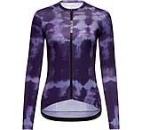 Image of GOREWEAR SPINSHIFT Long Sleeve Cycling Jersey Women's in Amethyst Grey/Purple Indigo Small 4-6 Form fit BDC2C05A