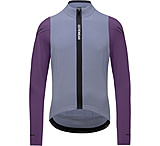 Image of GOREWEAR SPINSHIFT Thermo Long Sleeve Cycling Jersey Men's in Amethyst Grey/Purple Indigo Small Form fit BBACABFD