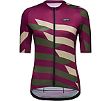 Image of GOREWEAR Spirit Signal Chaos Cycling Jersey Women's in Process Purple/Utility Green 2XS Form fit 365B2A63