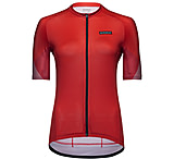 Image of GOREWEAR Spirit Triangles Cycling Jersey Women's in Lab Red/Utility Red Small Form fit 16A002F1