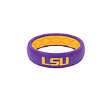 Image of Groove Life Thin - Collegiate Louisiana State Silicone Ring