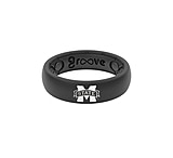 Image of Groove Life Thin - Collegiate Mississippi State Silicone Ring
