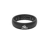 Image of Groove Life Thin - Collegiate New Mexico State Silicone Ring
