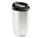Image of GSI Glacier Stainless Doppio Commuter Mug-Brushed Stainless-8 oz