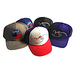 Image of Hala Trucker Hats - White Mountains + Green Wave