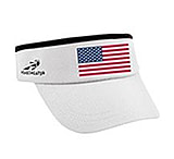 Image of Headsweats Supervisor, White with USA Flag