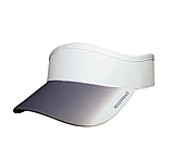 Image of Headsweats Velocity Visor, White Eventure w/ Grey