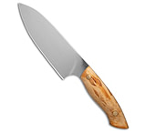 Image of Helle Knives Dele Kitchen Chef's Knife Curly Birch 6.3 Polished 800 DC861710