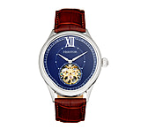 Image of Heritor Automatic Hayward Semi-Skeleton Watch - Mens