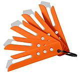 Image of Hogue 35884 Expel Blade Guard Orange Nylon Includes 5 #60 High Carbon Steel Blad