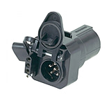 Image of Hopkins Towing Solutions 47575 Multi Tow 7 Blade To 6 Round And 4 Flat Adapter, Cp Electric Brake