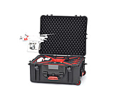 Image of HPRC 2700W Plastic Case for DJI Phantom 2, Vision and Vision Plus with Pre-Cut Foam and Wheels