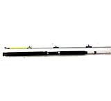Image of HT Enterprises HT Ol'Whiskers Big Blue Pro Glow Catfish Rod, 2 Piece, Medium-Heavy Casting Guides