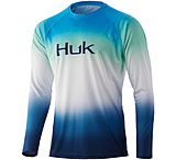 Image of HUK Performance Fishing Flare Fade Pursuit L/S Shirt - Men's
