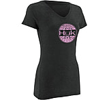 Image of HUK Performance Fishing Oval V-Neck T-Shirt, Ladies