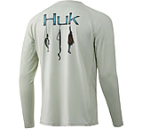 Image of HUK Performance Fishing Bass Pursuit LS Graphic T-Shirts - Men's