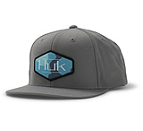 Image of HUK Performance Fishing Camo Patch Flat Bill Hats - Men's