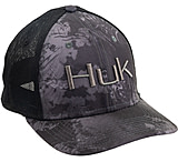 Image of HUK Performance Fishing Camo Trucker Stretch Headwear, Cap - Mens