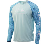 Image of HUK Performance Fishing Current Camo Double Header LS T-Shirts - Men's