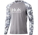 Image of HUK Performance Fishing Current Double Header Long Sleeve - Mens