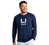 Image of HUK Performance Fishing Huk Icon Crew Long Sleeve Shirt - Men's