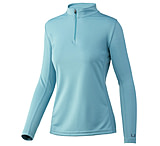 Image of HUK Performance Fishing Icon X 1/4 Zip Long-Sleeve Shirt - Womens