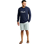 HUK Performance Fishing Logo Long Sleeve Tee - Men's