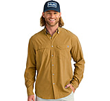 Image of HUK Performance Fishing Tide Point Break Long Sleeve Chambray Shirt - Men's