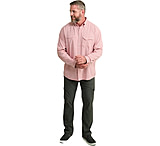 Image of HUK Performance Fishing Tide Point Break Long Sleeve Minicheck Shirt - Men's