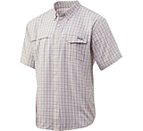 Image of HUK Performance Fishing Tide Point Fish Plaid SS Button Ups - Men's
