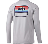 Image of HUK Performance Fishing Sunset Bass Pursuit L/S Shirt - Mens