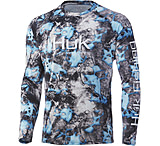 Image of HUK Performance Fishing Vented Mossy Oak Fracture Pursuit L/S Shirt - Men's