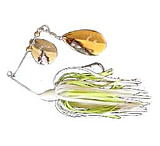Image of Humdinger Spinnerbait, Gold Colorado Blade/Nickel Indiana Blade, 4/0 Hook